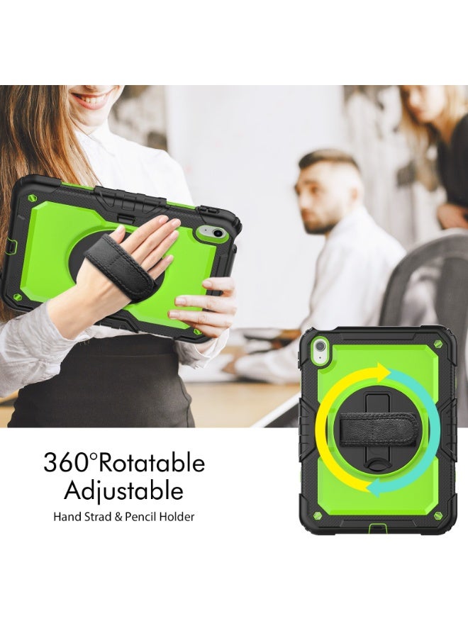 general For iPad 11th Gen A16 11 Inch 2025 Case with Screen Protector, [Kickstand] [Shoulder Strap] Heavy Duty Shockproof Rugged case 360° Rotating Hand Strap&Shoulder - Image 5